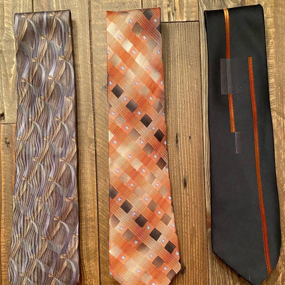 Bundle of Three Men’s Ties